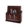 Wooden Coasters Warli Painted
